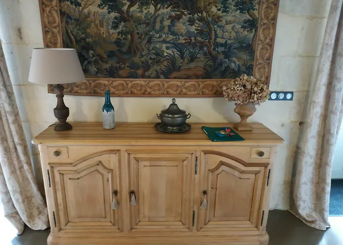 Gites Du Chateau De Sur Guesnes Semesterbostad Monts-sur-Guesnes